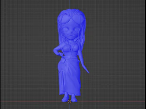 Nico Robin SD - One Piece 3D Model