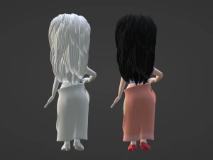 Nico Robin SD - One Piece 3D Model