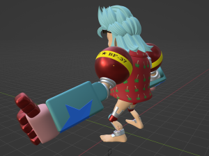Franky SD - One Piece 3D Модель