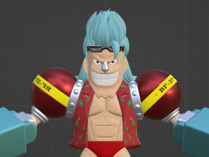 Franky SD - One Piece 3D Модель