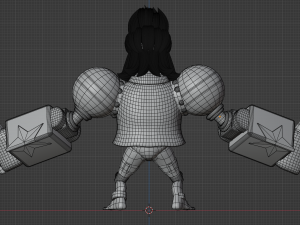 Franky SD - One Piece 3D Модель