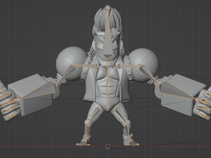 Franky SD - One Piece 3D Модель