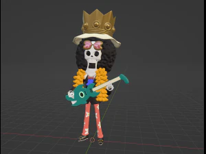 Brook SD - One Piece 3D Model