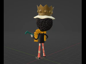Brook SD - One Piece 3D Model