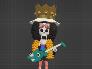 Brook SD - One Piece Modelo 3D