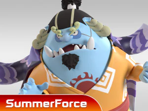 Jinbe SD - One Piece 3D Model
