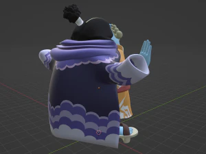 Jinbe SD - One Piece 3D Model