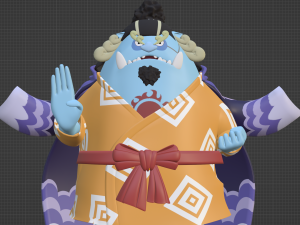 Jinbe SD - One Piece 3D Model