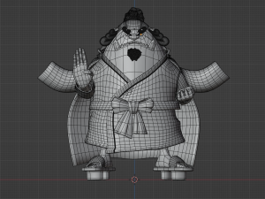 Jinbe SD - One Piece 3D Model