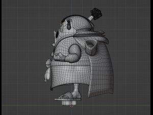 Jinbe SD - One Piece 3D Model