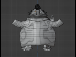 Jinbe SD - One Piece 3D Model