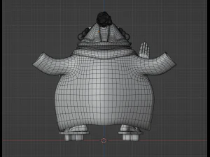 Jinbe SD - One Piece 3D Model