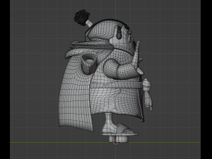 Jinbe SD - One Piece 3D Model