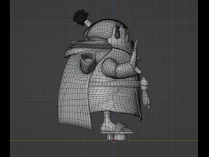 Jinbe SD - One Piece 3D Model