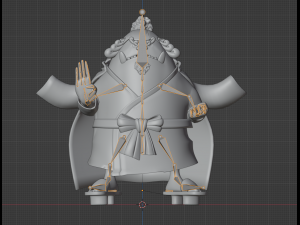 Jinbe SD - One Piece 3D Model