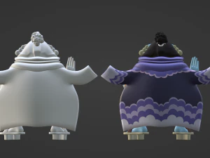 Jinbe SD - One Piece 3D Model