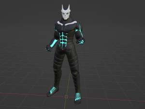 Kafka Hibino - Kaiju no8 3D Model