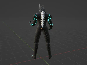 Kafka Hibino - Kaiju no8 3D Model