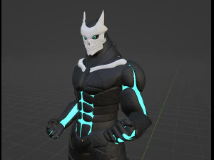 Kafka Hibino - Kaiju no8 3D Model