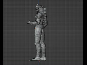 Kafka Hibino - Kaiju no8 3D Model