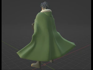 Naofumi Iwatani - Rising of the Shield Hero 3D Model