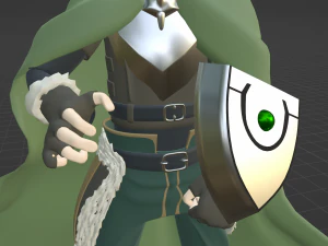 Naofumi Iwatani - Rising of the Shield Hero 3D Model