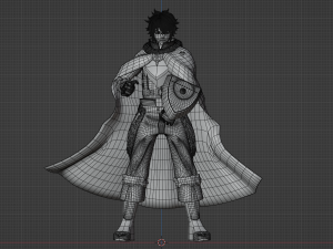 Naofumi Iwatani - Rising of the Shield Hero 3D-Modell
