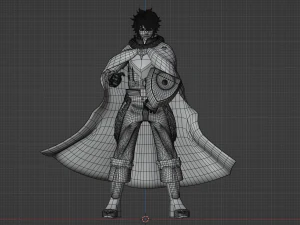 Naofumi Iwatani - Rising of the Shield Hero 3D Model