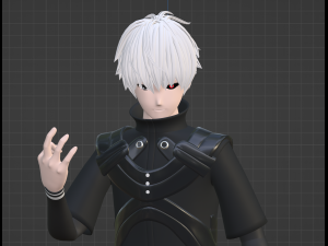 Ken Kaneki - tokyo ghoul Modelo 3D