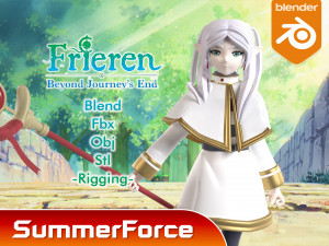 Frieren - Frieren Beyond Journey End 3D Model