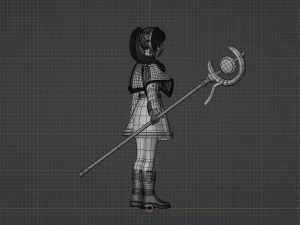 Frieren - Frieren m&aacute;s all&aacute; del final del viaje Modelo 3D