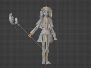 Frieren - Frieren m&aacute;s all&aacute; del final del viaje Modelo 3D