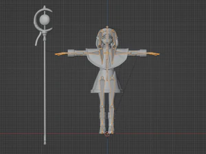 Frieren - Frieren m&aacute;s all&aacute; del final del viaje Modelo 3D