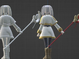 Frieren - Frieren m&aacute;s all&aacute; del final del viaje Modelo 3D