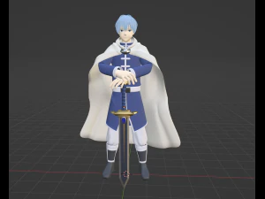 Himmel - Frieren M&aacute;s all&aacute; del final del viaje Modelo 3D