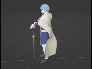 Himmel - Frieren M&aacute;s all&aacute; del final del viaje Modelo 3D