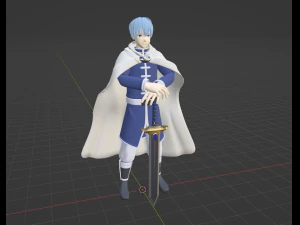 Himmel - Frieren M&aacute;s all&aacute; del final del viaje Modelo 3D