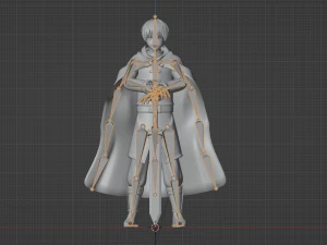 Himmel - Frieren M&aacute;s all&aacute; del final del viaje Modelo 3D