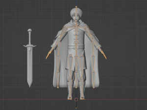 Himmel - Frieren M&aacute;s all&aacute; del final del viaje Modelo 3D