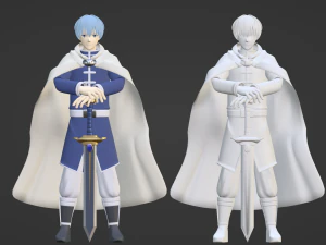 Himmel - Frieren M&aacute;s all&aacute; del final del viaje Modelo 3D