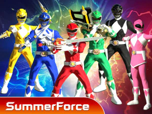 White Ranger - Potenti Power Rangers Morphin Modello 3D