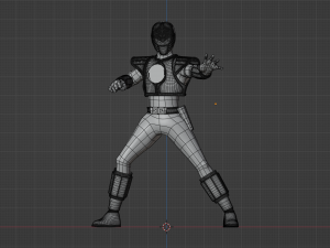White Ranger - Mighty Morphin Power Rangers 3D Model