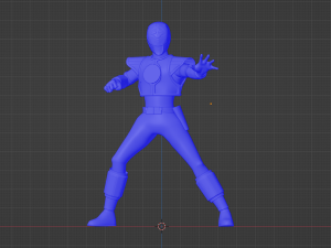 White Ranger - Mighty Morphin Power Rangers 3D Model