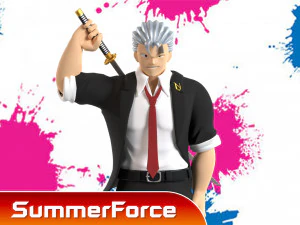 Andy - Undead Unluck 3D Model