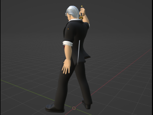 Andy - Undead Unluck 3D मॉडल