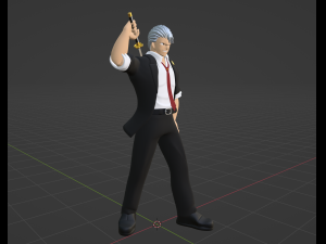 Andy - Undead Unluck 3D मॉडल