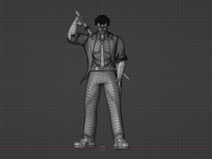 Andy - Undead Unluck 3D मॉडल