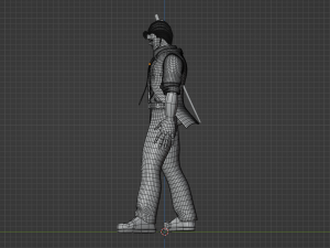Andy - Undead Unluck 3D मॉडल