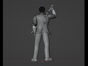 Andy - Undead Unluck 3D मॉडल