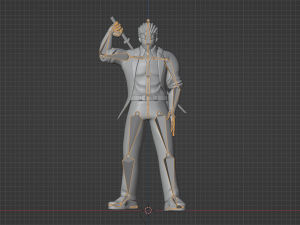 Andy - Undead Unluck 3D मॉडल
